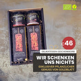 Präsentkorb Wir schenken uns nichts