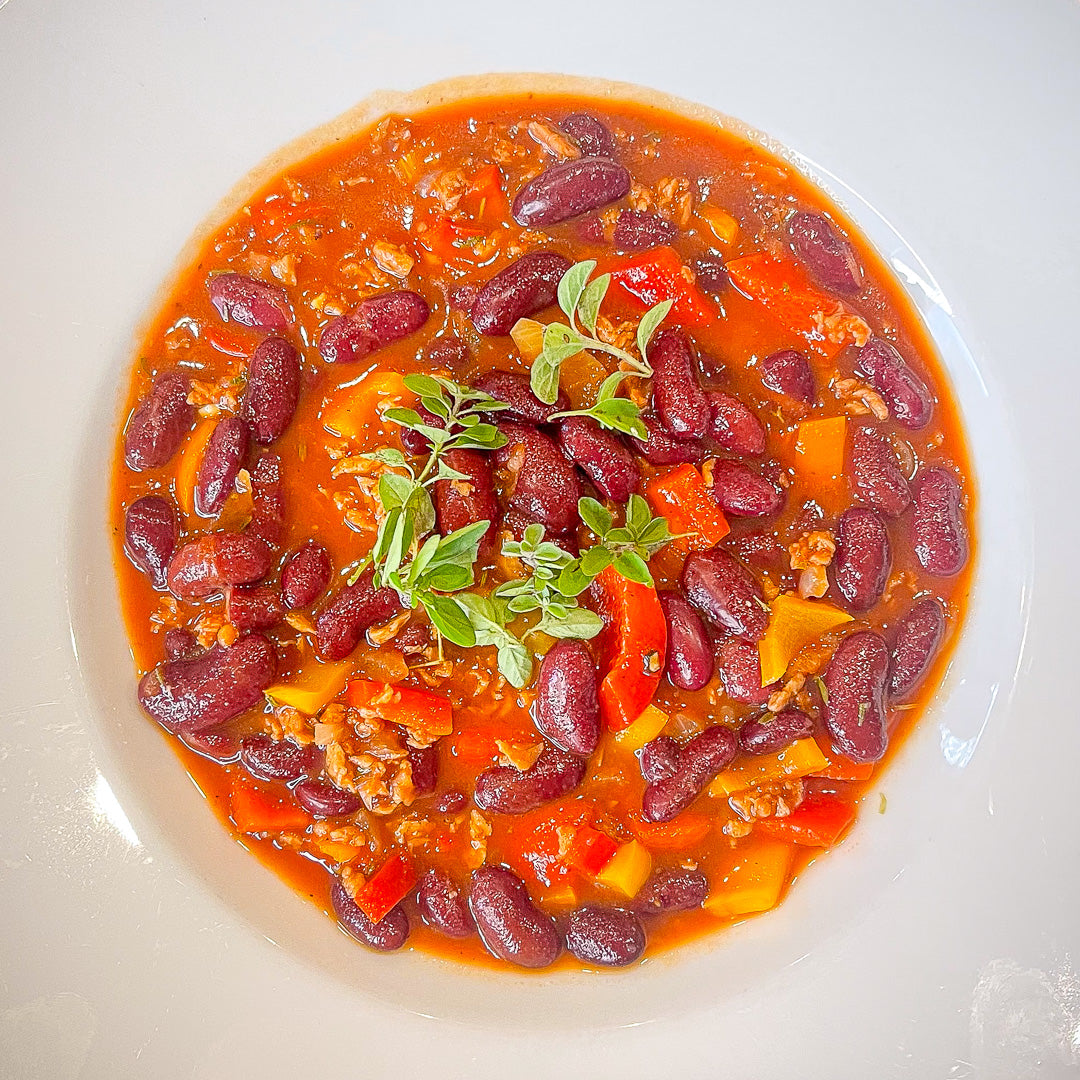 Challenge Tag 4/30: Chili Sin Carne mit Red Umami