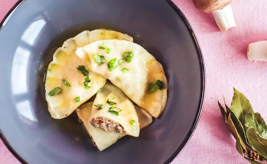 Vegane Ravioli mit Liver Taste