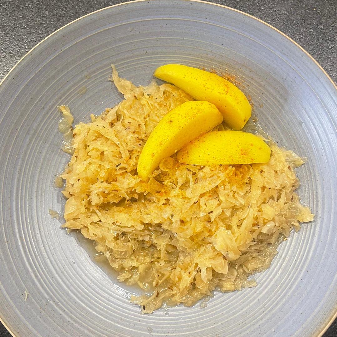 Challenge Tag 19/30: Weißkraut mit Erdäpfel