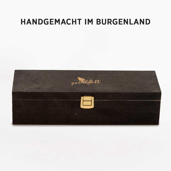 Goldblatt Holzschatulle