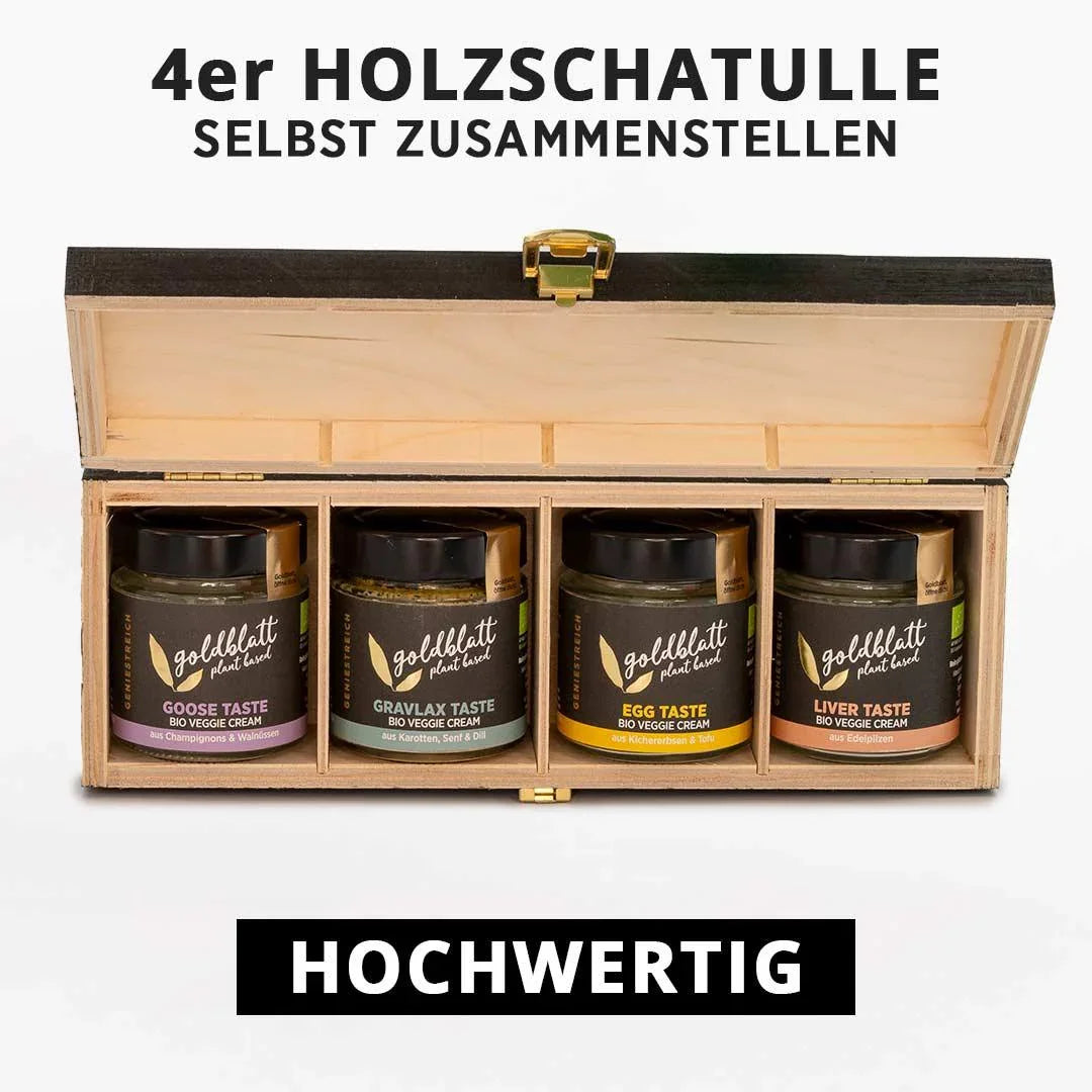 Goldblatt Holzschatulle Zweitbild
