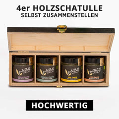 Goldblatt Holzschatulle