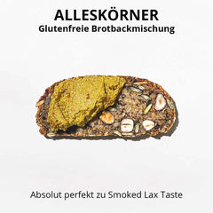 Glutenfreie Bio Brotbackmischungen