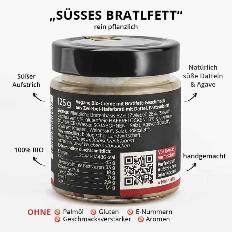 Süsses Bratlfett von Goldblatt