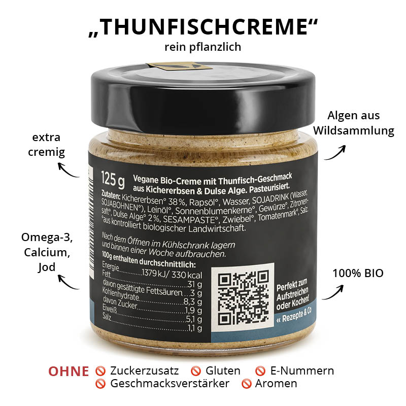 Zutaten Tuna Taste Thunfischaufstrich