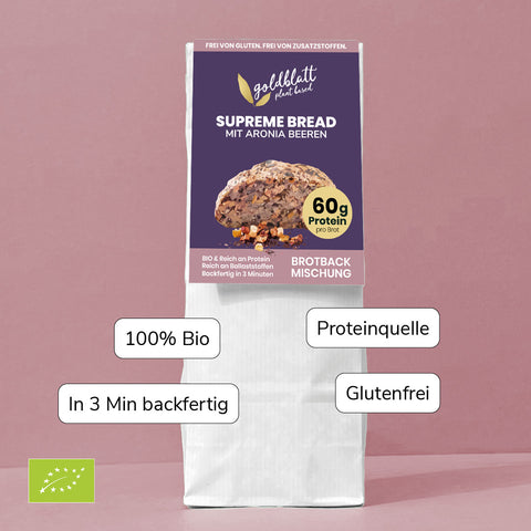 SUPREME BREAD mit Aronia Beeren