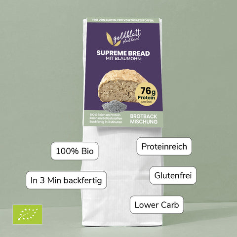 SUPREME BREAD mit Blaumohn