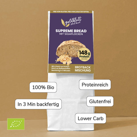 SUPREME BREAD mit Sojaflocken