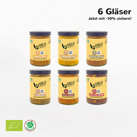 Bio-Gerichte Probierpaket