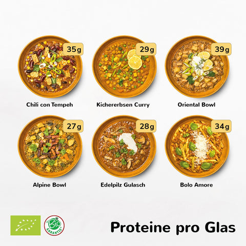 Bio-Gerichte Probierpaket